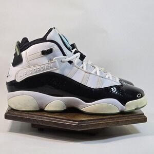 Air Jordan 6 Rings Shoes Mens Size 7Y Basketball Retro 323419-115